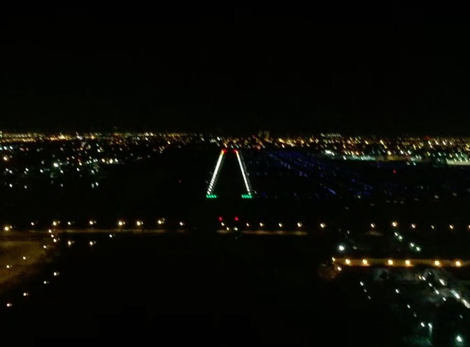 Approaching Miami, FL